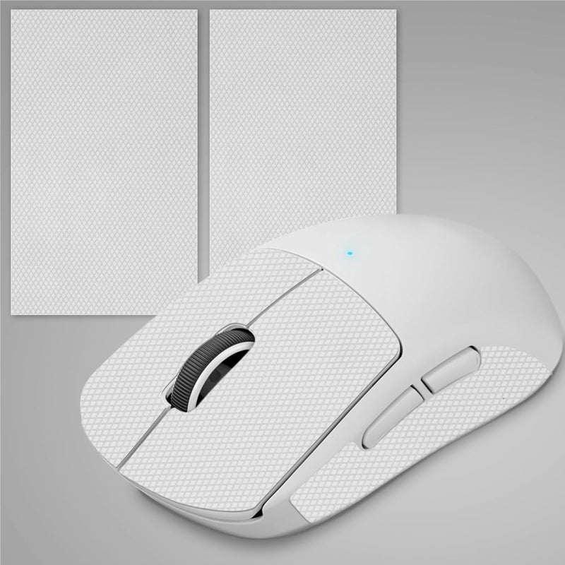 TALONGAMES DIY Version Anti Slip Grip Tape for Gaming Mouse,Sweat Resistant,Easy to Apply,Professional Mice Upgrade Kit (White) - Image 1